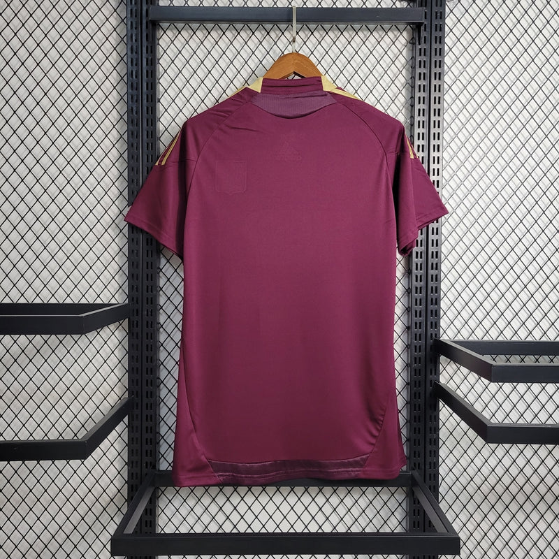 Camisa Olympique Lyon Retrô 2010/11 Adidas torcedor masculina - vermelho