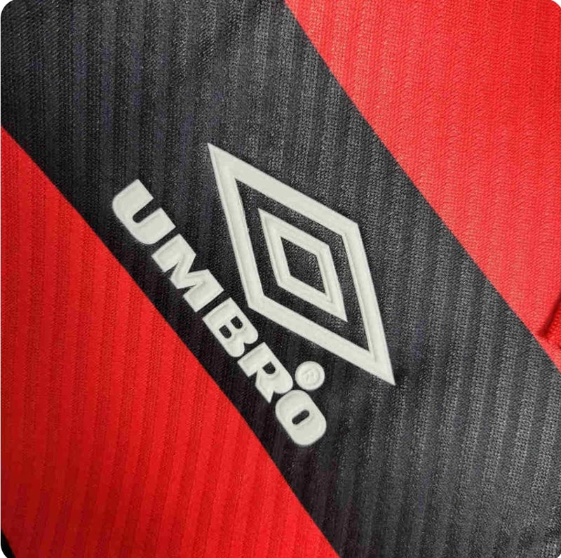 Camisa flamengo Retrô 1994/95 Umbro Torcedor masculina preto/vermelho