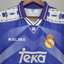 Camisa Retrô Real Madrid Away II 1996/97 Kelme Retrô Masculina - Lilás
