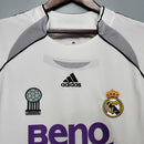 Camisa Real Madrid Home I 2006/07 Adidas Retrô Masculina - Branca