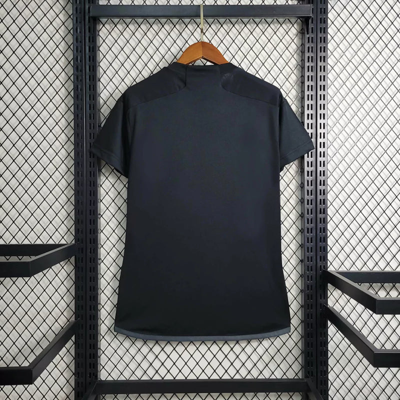 Camisa Flamengo third III 2023/24 Adidas torcedora Feminina - preta