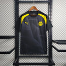 Camisa Borussia Dortmund Pré-Jogo 2023/24 Puma Torcedor Masculina - Preta
