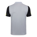 Kit Treino Flamengo 2024/25 Polo Torcedor Masculina - cinza