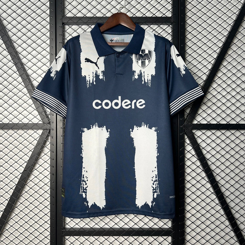 Camisa Monterrey Home I 2025/26 Puma Torcedor  Masculina - Azul