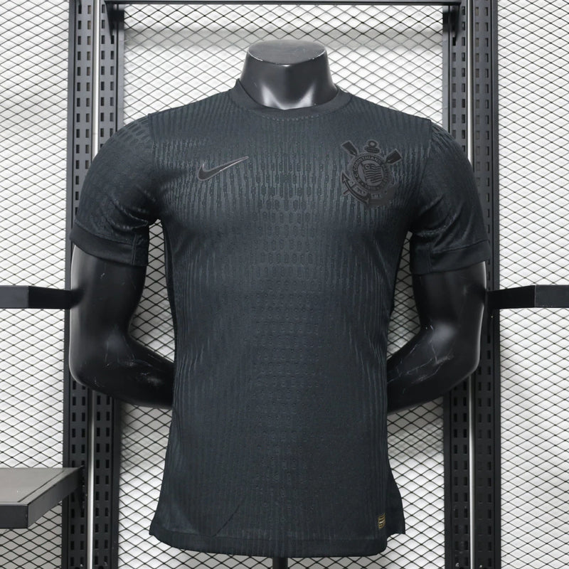 Camisa Corinthians Away (2) Alll black  2024/25 Nike Jogador Masculina