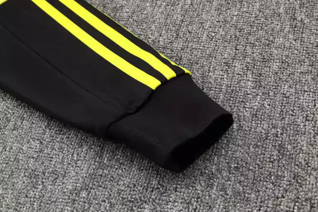 Conjunto agasalho flamengo 2024/25 treino Adidas - cinza