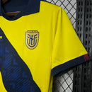 Camisa Equador Home I 2024/25 torcedor masculina - Amarela