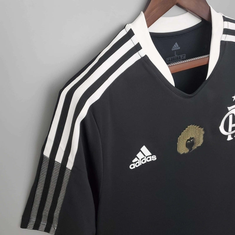 Camisa Flamengo 2021/22 Excelência Negra - Masculina Modelo Torcedor Preta