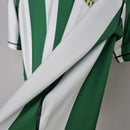 Camisa Real Betis Home I 3003/04 Kappa Retrô Masculina - Branca e Verde