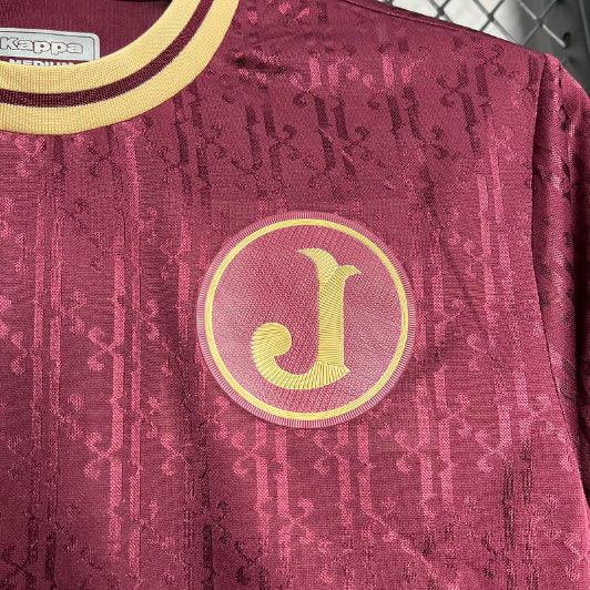 Camisa Juventus Da Mooca Home I 2024/25 Kappa Torcedor Masculina - Bordô