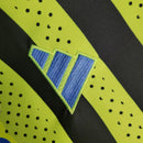 Camisa Arsenal Away II 2023/24 Adidas Torcedor Masculina verde, uniforme reserva Arsenal 23/24, camiseta futebol Arsenal, modelo torcedor, cor verde