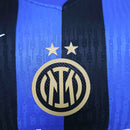 Camisa Inter de Milão Home I 2024/25 Nike Jogador Masculina - Azul e Preta