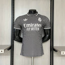 Camisa Real Madrid Third III 2024/25 Adidas Jogador Masculina - Cinza