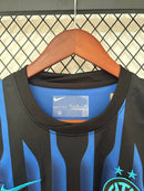 Camisa inter de Milão Home I 2025/26 Nike Torcedor Masculina  - Preta