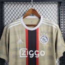 Camisa Ajax Third III "Savana" 2022/23 Adidas Torcedor Masculina - Dourada