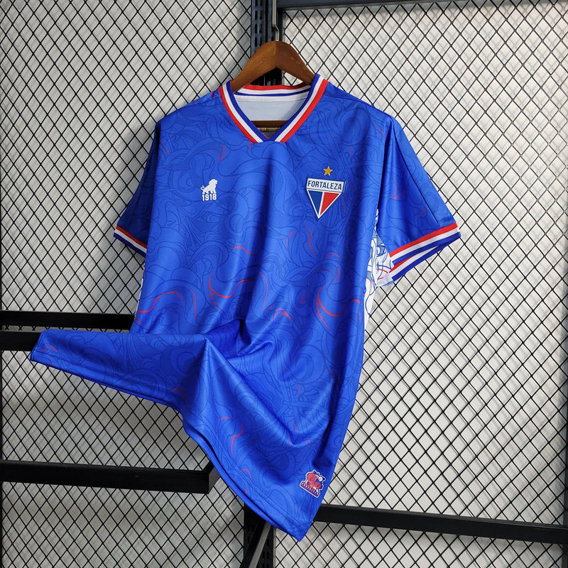 Camisa fortaleza 2023/34 torcedor masculina - azul