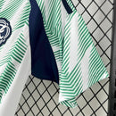 Camisa New England Revolution Away II 2025/26 Adidas Torcedor Masculina Branca, uniforme MLS, escudo bordado, tecnologia AEROREADY, Waze Mix"