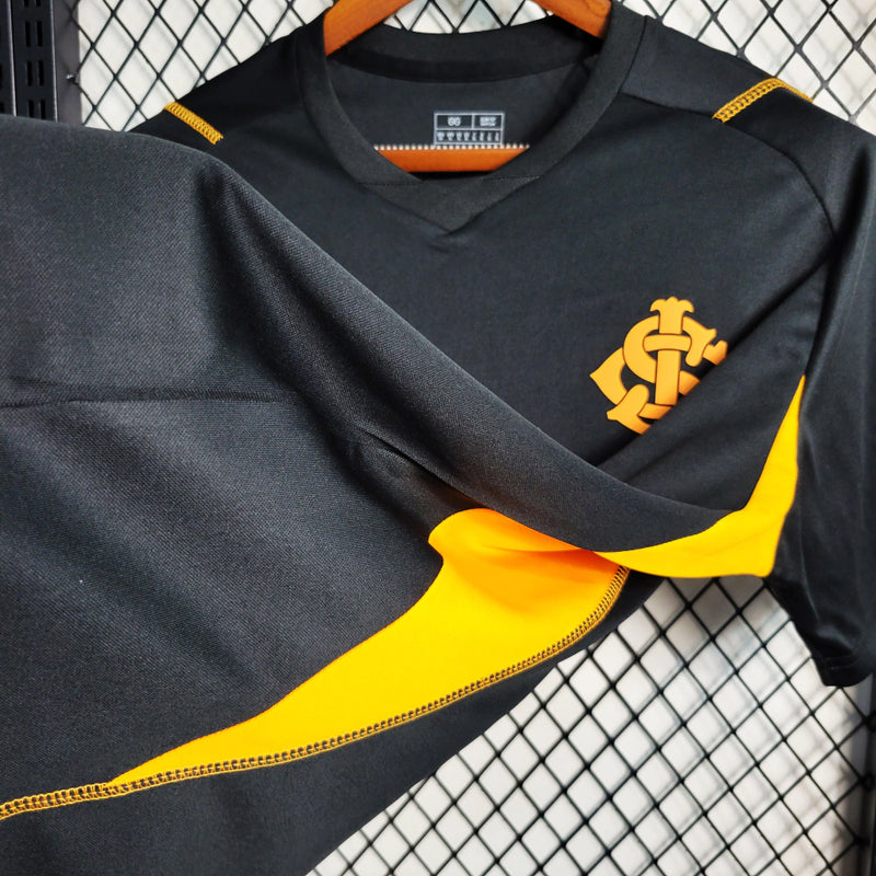 Camisa Internacional Treino 23/24 Torcedor Adidas - Preta e Laranja