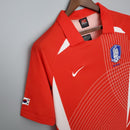 Camisa Coreia do sul Retrô 2002 Torcedor masculina - vermelho