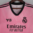 Camisa Real Madrid Edição Y-3 2022/23 Torcedora Feminina - Rosa