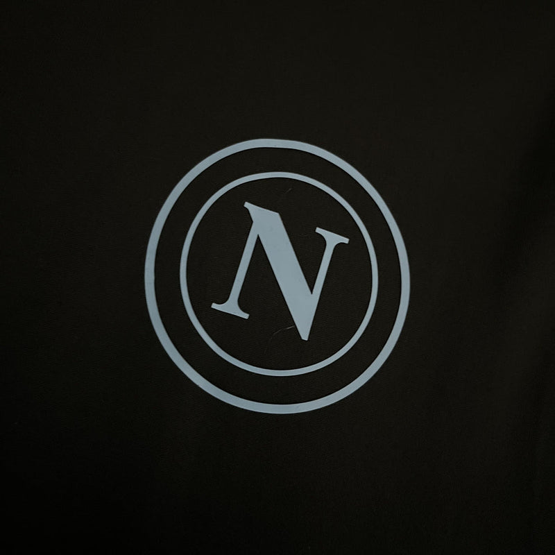 Camisa Napoli Black  2023/24 EA7 Torcedor Masculina