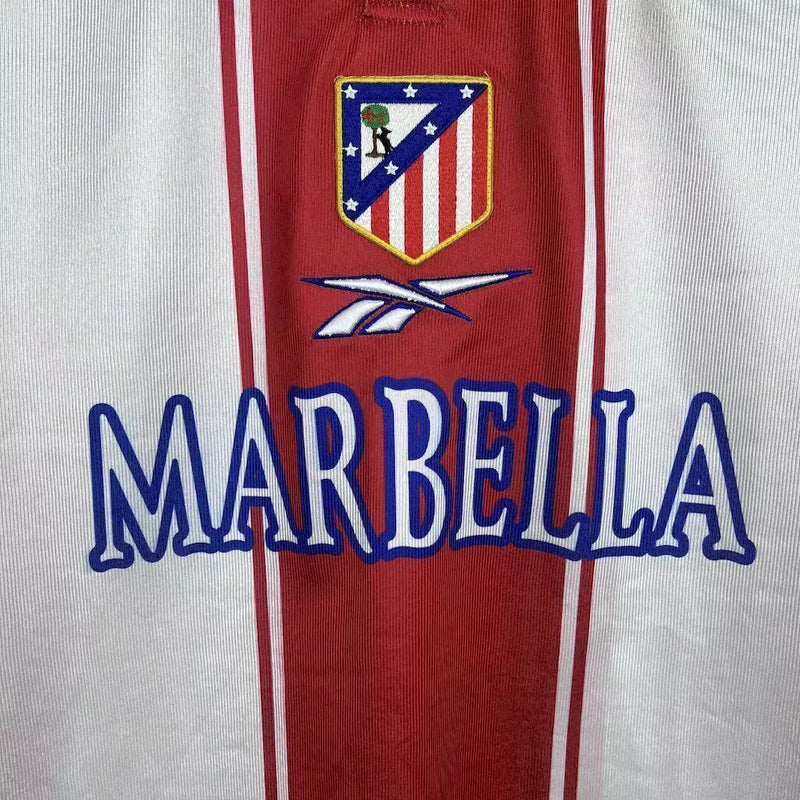 Camisa Atlético de Madrid Home (1) 1999/00 Reebok Retrô Masculina