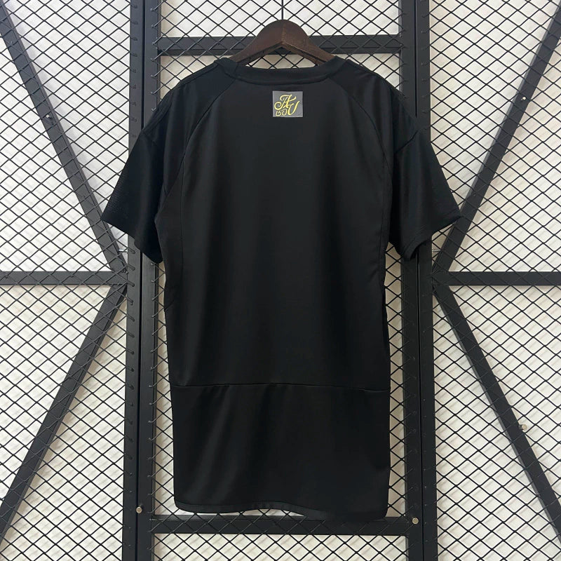 Camisa Aston Villa 150 anos  2025/26 Torcedor Masculina - preta