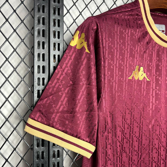 Camisa Juventus Da Mooca Home I 2024/25 Kappa Torcedor Masculina - Bordô