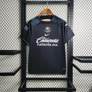 Camisa Club América Treino 2023/24 Torcedor Masculina Preta Nike, uniforme de treino leve e confortável, futebol mexicano, estilo esportivo para torcedores"