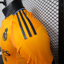 Camisa Real Madrid Away II 2024/25 Adidas Jogador Masculina - Laranja