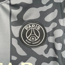 Camisa PSG Third III 2023/24 Jordan Torcedor Masculina Cinza, design moderno e elegante, parceria Jordan x PSG com tecido leve e confortável