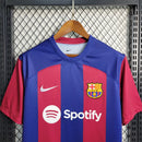 Camisa Barcelona Home I 2023/24 Nike Torcedor Masculina - Grená e Azul