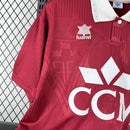 Camisa Albacete Away II 1994/95 Retrô Masculina - Vinho