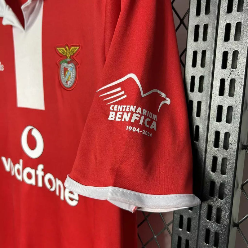 Camisa Benfica Home (1) 2004/05 Adidas Retrô Masculina