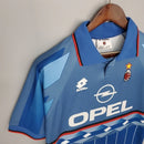 Camisa AC Milan Fourth IV 1995/96 Lotto Retrô Masculina - Azul