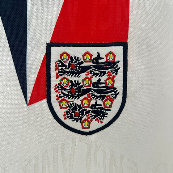 Camisa Inglaterra Retro Home 1992 Torcedor Masculina