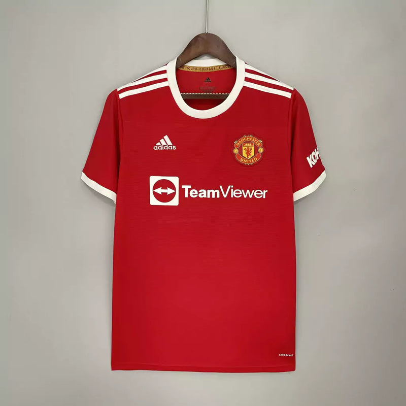 Camisa Manchester United I 21/22 Vermelha - Adidas - Masculino Torcedor