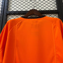 Camisa Holanda Retrô Home 2000 Torcedor Masculina - laranja