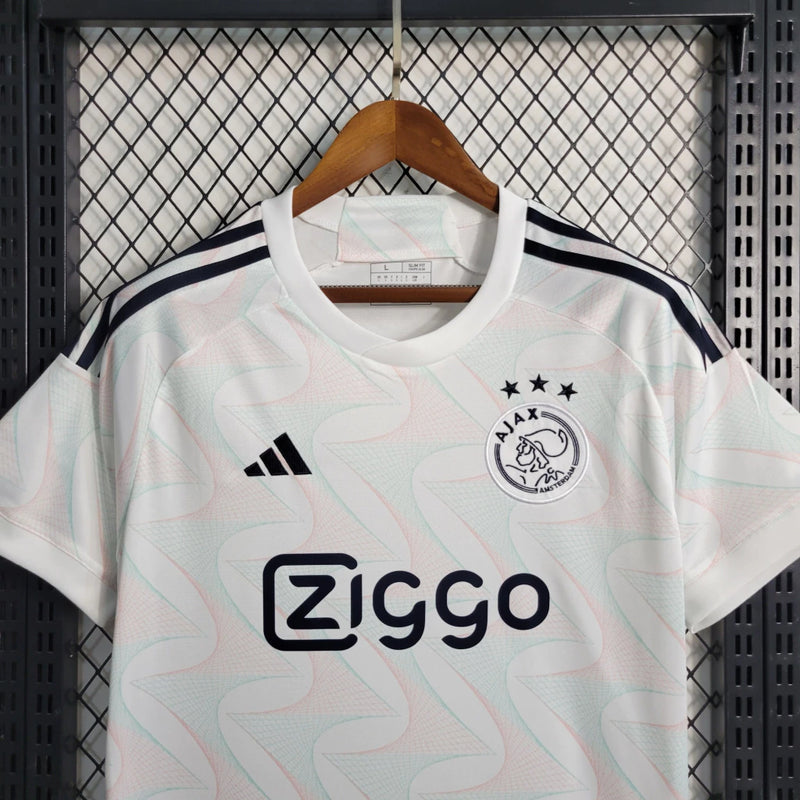 Camisa Ajax Away (2) 2023/24 Adidas Torcedor Masculina