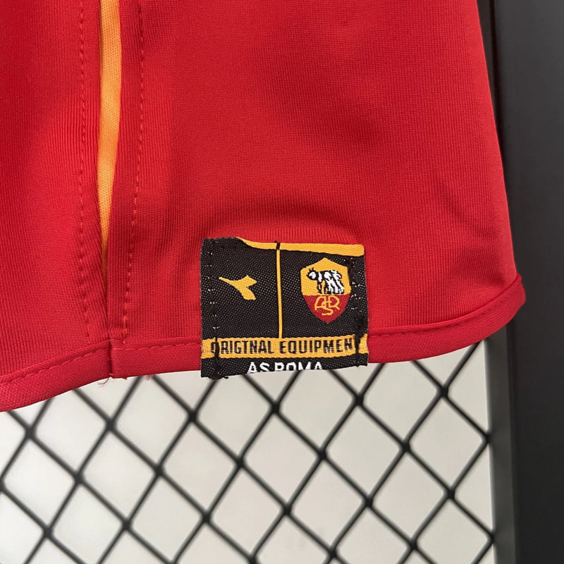 Camisa Roma Home (1) 2004/05 Diadora Retrô Masculina