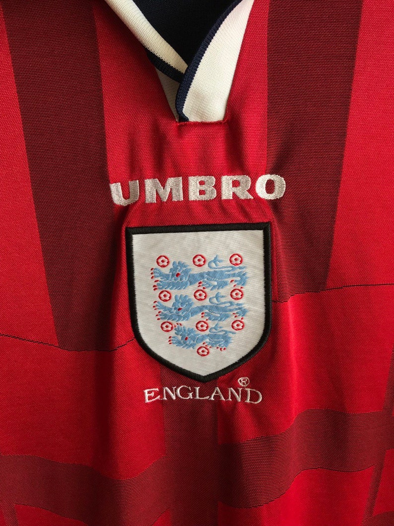 Camisa Inglaterra Retrô Home 1997/99 torcedor masculina