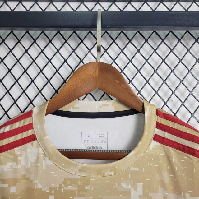 Camisa Nottingham Forest Pré-Jogo 2023/24 Adidas Torcedor Masculina