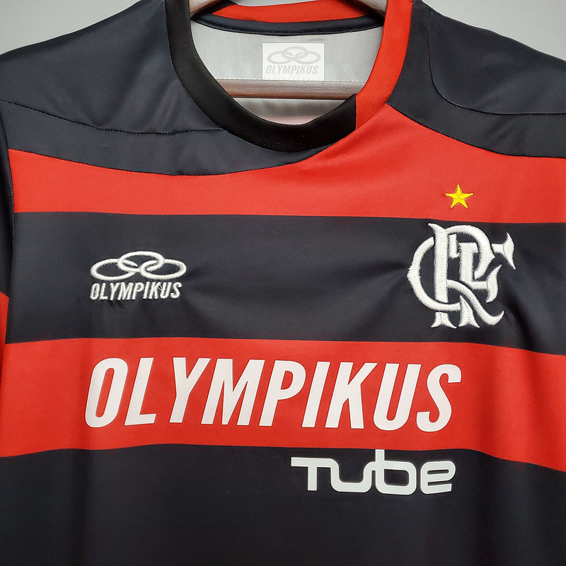 Camisa flamengo Retrô 2009 Olympikus Torcedor Masculina