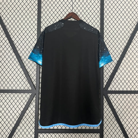Camisa Minnesota United titular 1 2024/25 Adidas Torcedor Masculina Preta, uniforme MLS, Waze Mix"