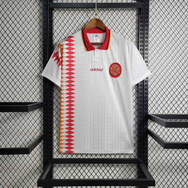 Camisa Espanha Away (2) 1994 Adidas Retrô Masculina