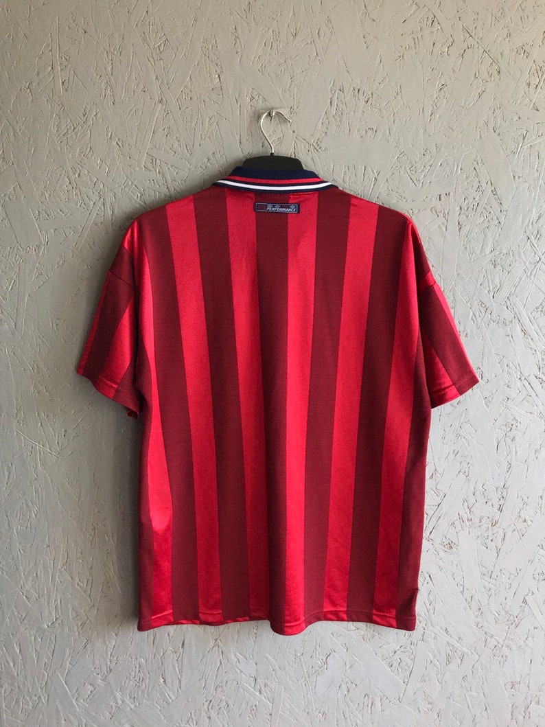 Camisa Inglaterra Retrô Home 1997/99 torcedor masculina