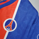 Camisa PSG Home I 1995/96 Nike Retrô Masculina Azul, modelo clássico dos anos 90 com design histórico e acabamento de alta qualidade