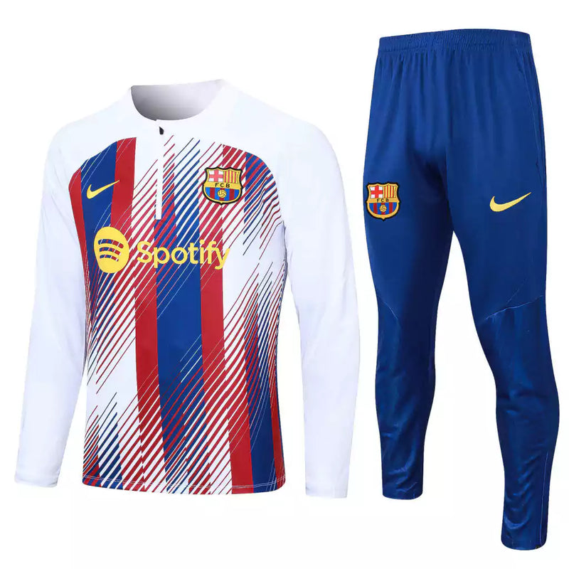 Conjunto Agasalho Treino Barcelona 2023/24 Nike Masculino