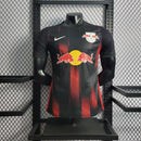 Camisa RB Leipzig Away II 2022/23 Nike Jogador Masculina - Preta e Vermelha