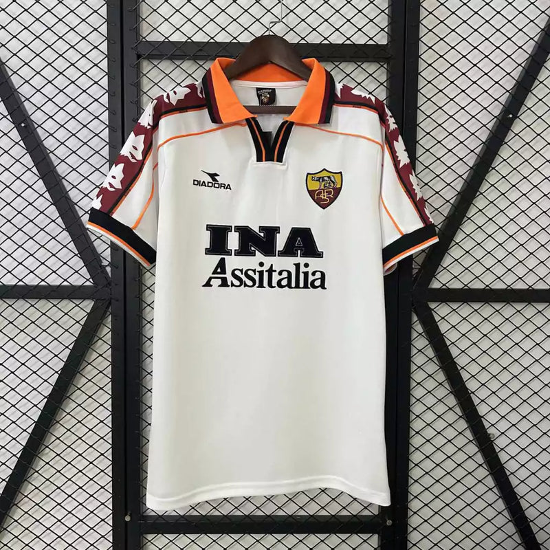 Camisa Away AS Roma 1998/99 Torcedor Masculina